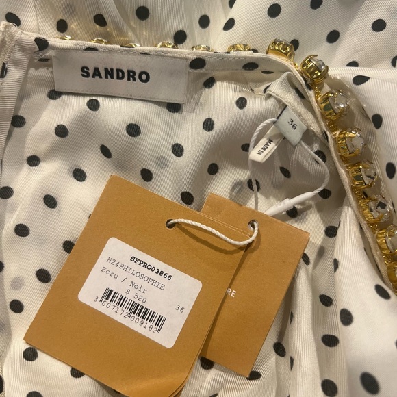 Philosophie Dot Print Midi Dress - Picture 5 of 7